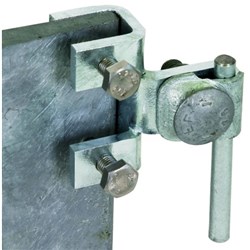 DEHN 372110 Vertical Connection Clamp 3-18mm M8 x 25mm Screw Steel