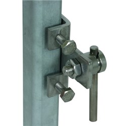 DEHN 372259 Horizontal Connection Clamp W/KS Connector 18-35mm M8 x 25mm Screw Stainless Steel