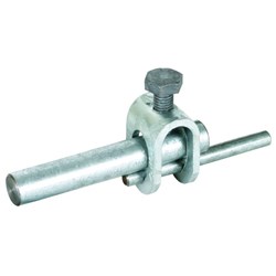 DEHN 380020 Rod Clamp M10 x 25mm Screw 8-10mm 16mm Steel