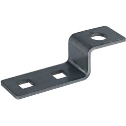 DEHN 390479 Z-Shaped End Piece 30mm 3mm W 10mm H Stainless Steel