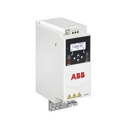 ABB 3AXD50000716593 Variable Speed Machinary Drive W/ CP 1.1kW 4.5A IP20 1PH