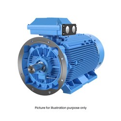 ABB IE3 CAST IRON MOTOR 2P 315kW 400 VD FOOT/BIG FLANGE MOUNT B35 IP66 3GBA351220-HDM