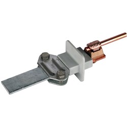 DEHN 460147 Bimetallic Disconnecting Clamp 6-10mm 30-40mm M8 x 16mm Screw Copper Steel