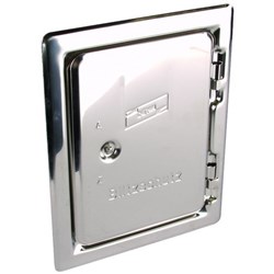 DEHN 476020 Inspection Door 290mm W 230mm H Stainless Steel