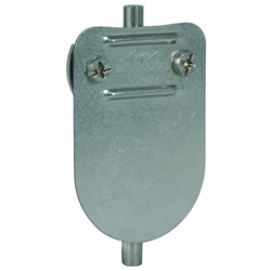 DEHN 480113 Carrier Plate M6 x 16mm Screw 58mm W 1mm D 84mm H Stainless Steel