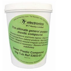 Henley 53653-01 Plastic Compound Green 1 kg