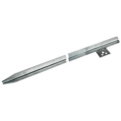 DEHN 635250 Profiled Earth Rod 2500mm L 50mm W 3mm D 50mm H Steel