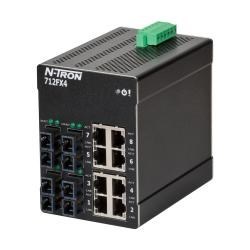 Red Lion 712FX4-SC Industrial Ethernet Switch 30VDC