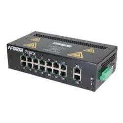 Red Lion 716TX Managed Industrial Ethernet Switch 16 x 10/100 Base-TX RJ45 -Port 10-30VDC