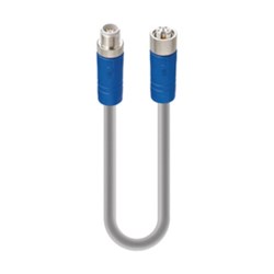 Hirschmann 934853164 Double-Ended Cordset 0.6m L Cable 50VAC