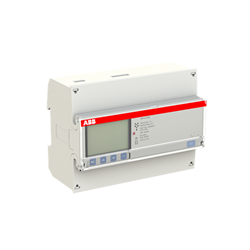 ABB A44-111-100 ThreePHase Electricity Meter 6A 3PH 1 Digital Output I/O Steel
