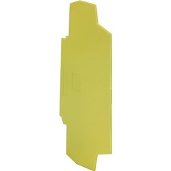 DEHN ADDCORKGE Covering Plate Polyamide Yellow