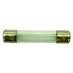 IPD AGDB1 Miniature Fuse Link 1A 250VAC Fast Acting Glass M205 Fuse 5mm Dia x 20mm L 35A Interrupt Glass Fast Acting
