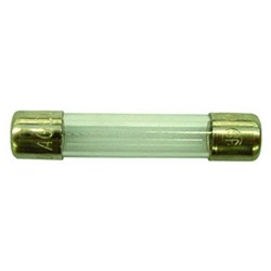 IPD AGDB1 Miniature Fuse Link 1A 250VAC Fast Acting Glass M205 Fuse 5mm Dia x 20mm L 35A Interrupt Glass Fast Acting