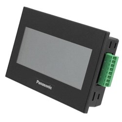 Panasonic AIG02GQ22D Compact Programmable Display 3.8 in TFT Monochrome LCD 21.6-26.4VDC