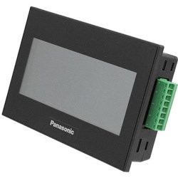 Panasonic AIG02GQ24D Compact Programmable Display 3.8 in TFT Monochrome LCD 21.6-26.4VDC