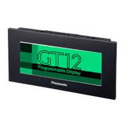 Panasonic AIG12GQ12D Compact Programmable Display 4.6 in TFT Monochrome LCD (Green/Orange/Red Backlight) 21.6-26.4VDC