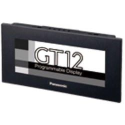 Panasonic AIG12MQ12D Compact Programmable Display 4.6 in TFT Monochrome LCD (White/Pink/Red) 21.6-26.4VDC