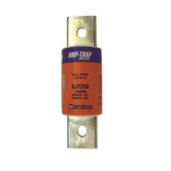 Mersen AJT200 Power Fuse 200A 600/500VAC/DC Class J 41.3mm Dia x 146mm L Blade Terminal Class J 200kA