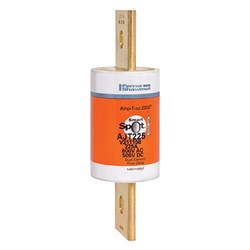 Mersen AJT225 Power Fuse 225A 600/500VAC/DC Class J 54mm Dia x 181.1mm L Blade Terminal Class J 200kA