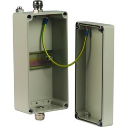 DEHN ALGA5 Aluminum Enclosure Aluminum 100W 200H 81D IP65 5 -Module