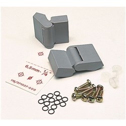 ABB APOHA Hinge Set RAL7035 Light Grey 50W 50H 50D