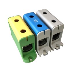 ABB ATB1502N Terminal Block 4 -Connection Aluminium 150sq-mm 320A Cu 290A AL Blue