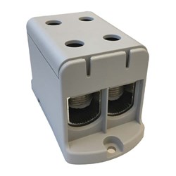ABB ATB502E Earth Terminal Block 4 -Connection Aluminium 50sq-mm 160A Cu 145A AL Yellowith Green