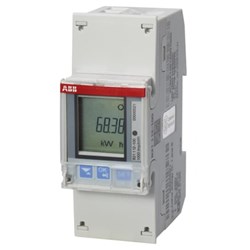 ABB B21-112-100 Electricity Meter 65A 1PH 1 Digital Output I/O Steel