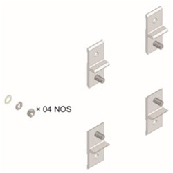 ELSTEEL BWB50594 Wall Mount Bracket Set For: 50594 Mild Steel Enclosures