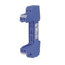 DEHN BXTBASEX Base Part Screw 35mm DIN Rail Mount 12mm W 50mm D 90mm H Polyamide Blue IP20