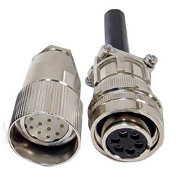 ENCODER CONNECTOR 6 PIN MS (FEMALE) BRITISH ENCODER