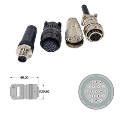 CL ENCODER ENCODER CONNECTOR 19 PIN C19