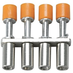 Connectwell CA749/4 4 WAY Insulated Pre Assembled Shorting Link For: DDFL4U