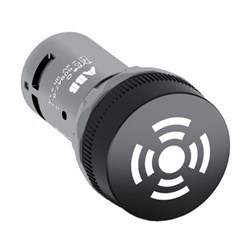 ABB CB1-623B Buzzer Non-Illuminated 230VAC/DC Black Continuous Output 40mA