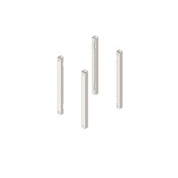 Elsteel CB10320 Corner Bar 2200mmL Mild Steel RAL7032 Grey For Techno Modular Switchboards