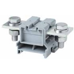 Connectwell CBB120 Feed Through Bolt/Nut Type Terminal Block Lug Feed Through 16-120sq-mm 1000V 269A Grey