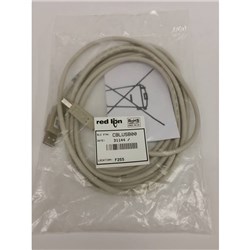 Red Lion CBLUSB00 USB Programming Cable 3.05m 24VDC For Graphite Series, G3 Series