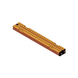 Elsteel CBS10461A Cross Bar 2400mmL Mild Steel RAL2000 Orange For Techno Modular Switchboards