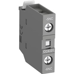 ABB CC401 Lagging Auxiliary Contact Block 24-690VAC