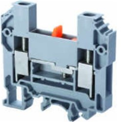 Connectwell CDTTU Disconnect Block Screw Clamp Terminal Sliding Disconnect 1.5-10sq-mm 800V 57A Grey