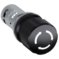 ABB CE3T-10B-11 Non-Illuminated Machine Stop Push Button 1NO+1NC Twist Release