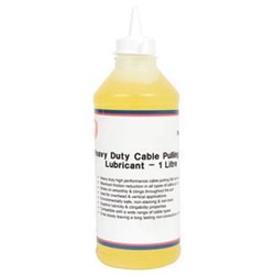 IPD CG01 Heavy Duty Cable Pulling Gel Lubricant 1 Ltr Clear Yellow Gel
