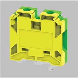 Connectwell CGT35U-KN Ground/Earthing Terminal Block Polyamide 2.5-35sq-mm For: CTS35UNA CGT35U Terminal Blocks