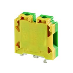 Connectwell CGT35U Ground/Earthing Terminal Block Screw Clamp Terminal Earthing/Grounding 2.5-35sq-mm Green Yellow