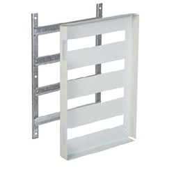 IPD CH4040-1520 DIN Rail Insert 400W 400H 150 to 200D Galvanized Steel RAL7035 Light Grey