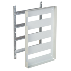 IPD CH8060-2530 DIN Rail Insert 600W 800H Galvanized Steel RAL7035 Light Grey