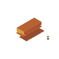 Elsteel CHM14811A Type A Chimney RAL2000 Orange 68W 196H