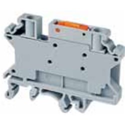 Connectwell CKT4SP Disconnect Block Screw Clamp Terminal Knife Disconnect 0.2-4sq-mm 1000V 28A Grey