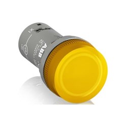 ABB CL2-513Y Compact Pilot Light With Intergrated LED Yellow 110-130VAC